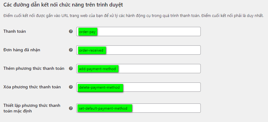 Khắc phục lỗi “thanh-toan/order-received/ page not found wordpress”