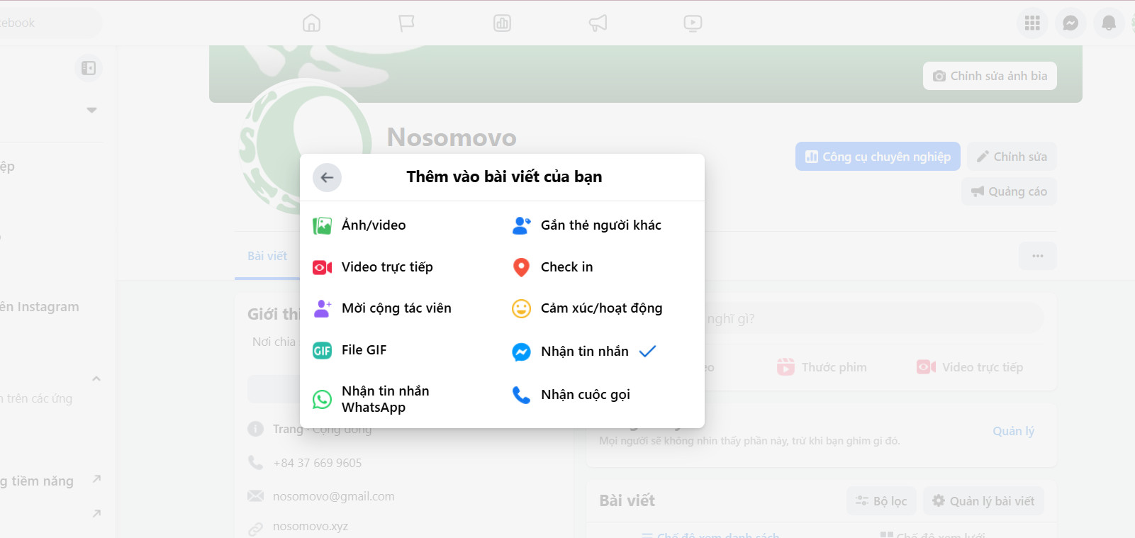 Hướng dẫn cài đặt nút hành động cho bài viết trên Facebook