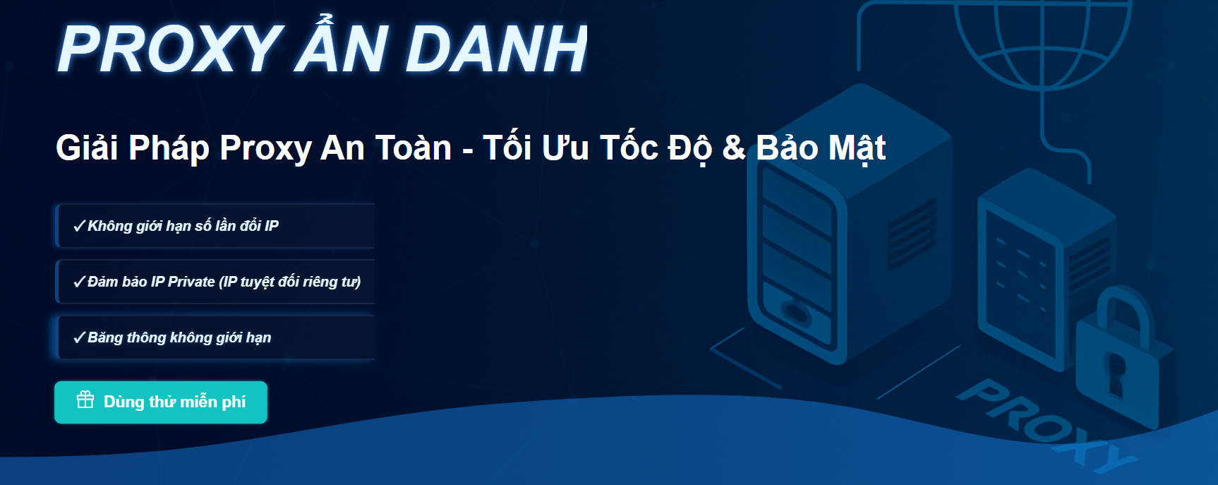 Proxyandanh.com – Giải pháp proxy toàn diện: Ẩn danh, băng thông vô hạn, bảo mật tối ưu