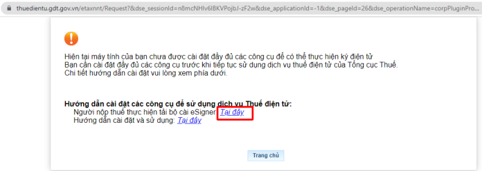 Hướng dẫn xử lý lỗi plugin eSigner không bật được trên trình duyệt