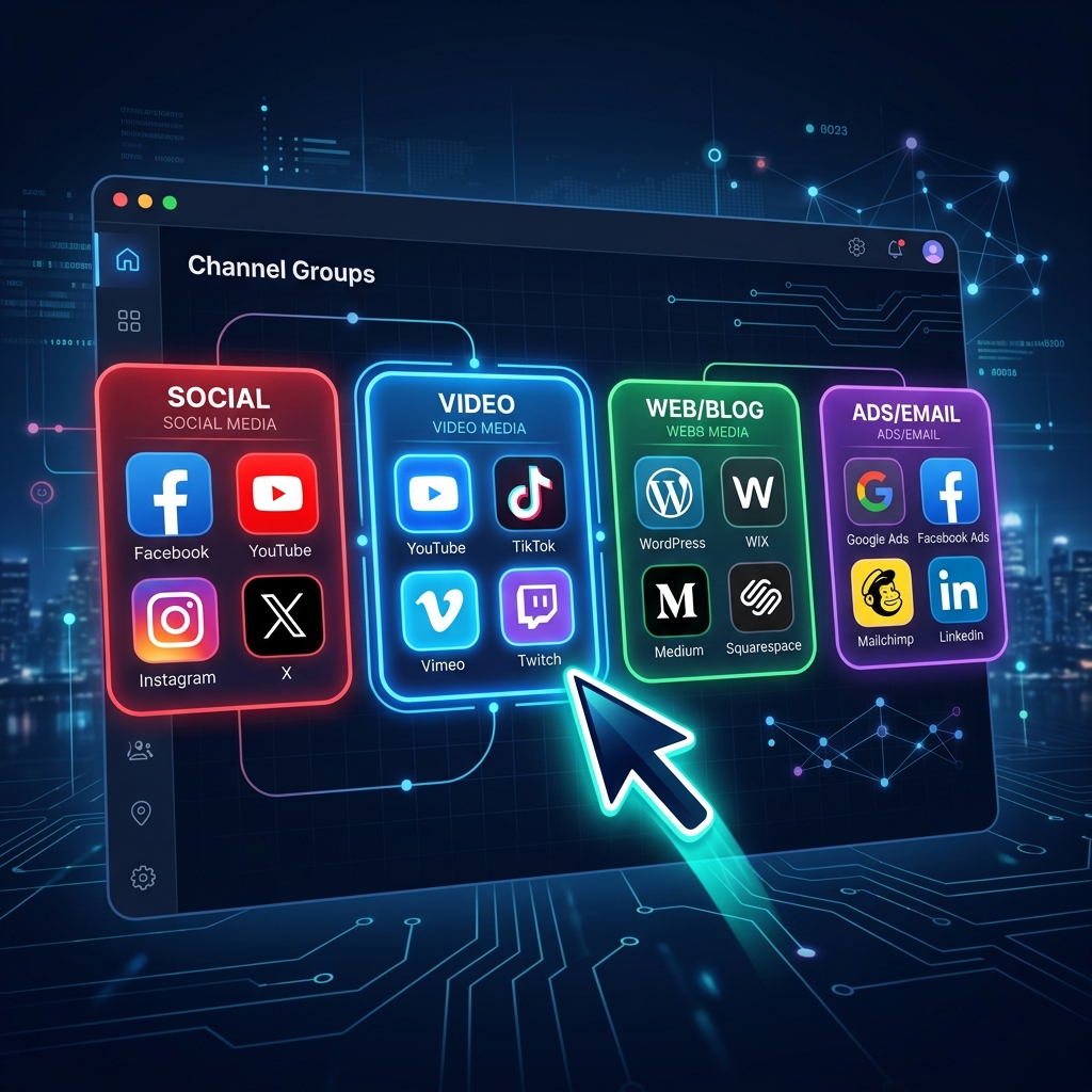 BÙNG NỔ HIỆU SUẤT ĐĂNG BÀI VỚI TÍNH NĂNG MỚI: NHÓM KÊNH (CHANNEL GROUPS)
