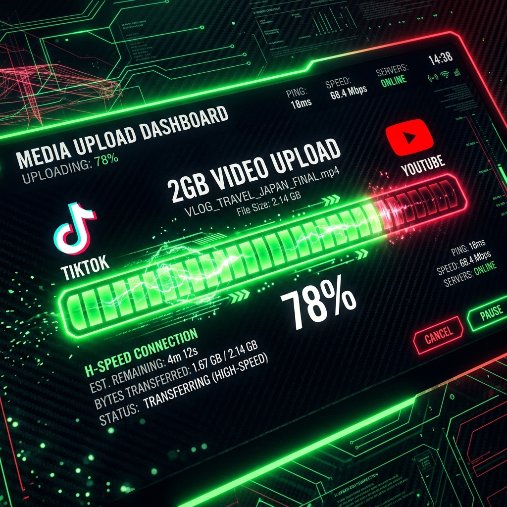 ĐĂNG VIDEO DÀI/CHẤT LƯỢNG CAO LÊN TIKTOK & YOUTUBE KHÔNG CÒN LO TIMEOUT!