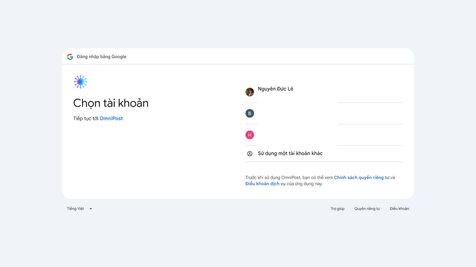 OmniPost: Kết Nối Mạng Xã Hội YouTube