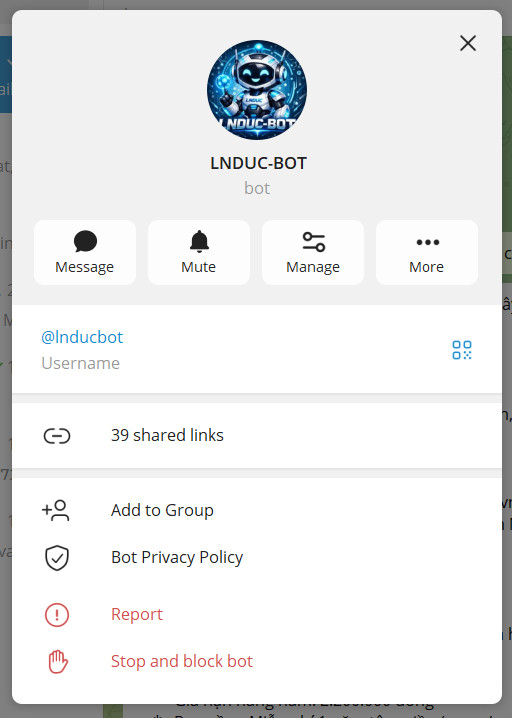 OmniPost: Kết Nối Telegram Chatbot