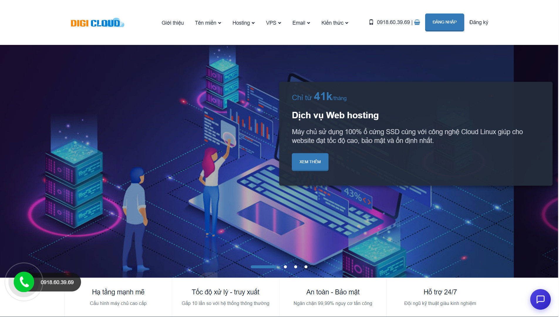 NÂNG TẦM WEBSITE VÀ DOANH NGHIỆP CỦA BẠN VỚI HỆ SINH THÁI DỊCH VỤ TỪ DIGICLOUD