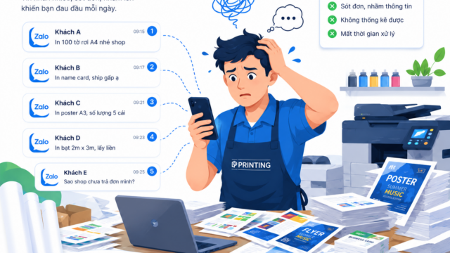 BÓC PHỐT NỖI KHỔ LÀM CHỦ XƯỞNG IN & CÁCH GIẢI QUYẾT ĐƠN GIẢN KHÔNG NGỜ!