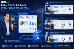 BẢO MẬT THÔNG TIN XƯỞNG IN: KẾ TOÁN KHÔNG THẤY LƯƠNG NHAU, SALE KHÔNG THẤY GIÁ VỐN! 🛡️
