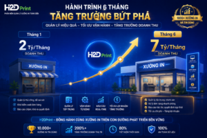 CHUYỆN CHƯA KỂ: XƯỞNG IN BÌNH DƯƠNG TỪ 2 TỶ/THÁNG NHẢY LÊN 7 TỶ/THÁNG SAU 6 THÁNG DÙNG H2DPRINT! 💎