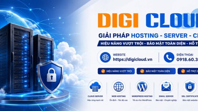 DigiCloud – Hạ tầng số cho website và doanh nghiệp