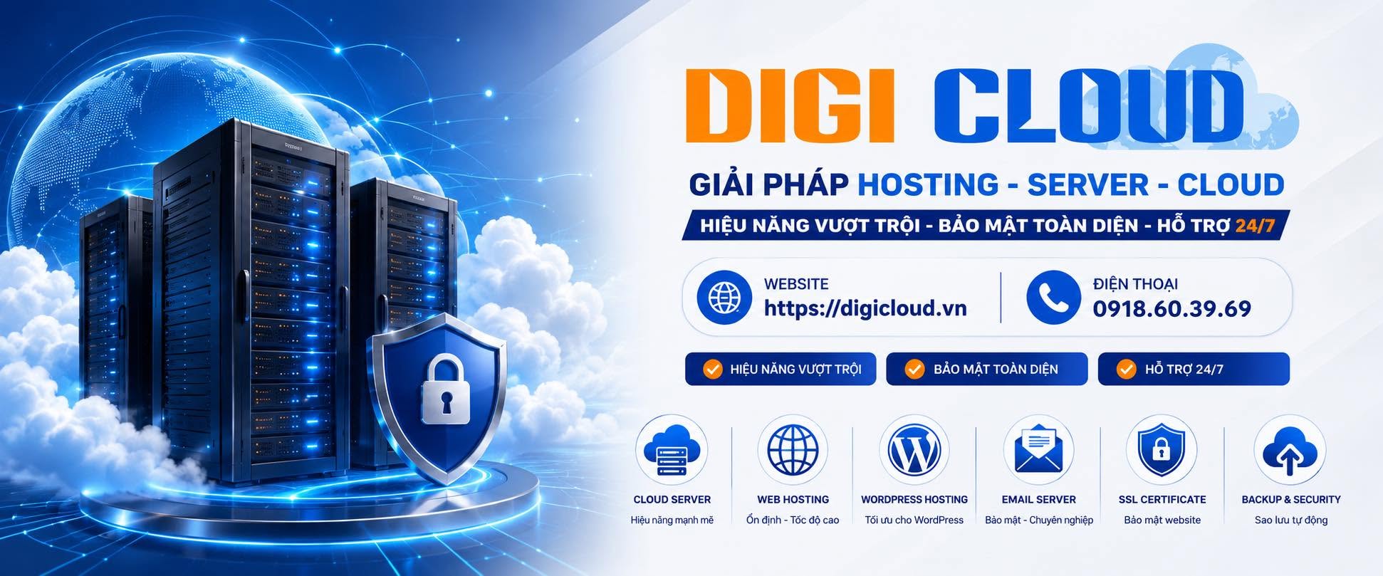 DigiCloud – Hạ tầng số cho website và doanh nghiệp