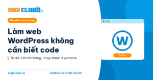 Làm website wordpress không cần biết code