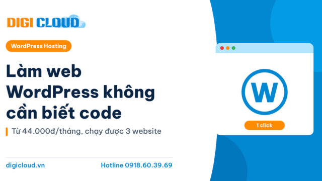 Làm website wordpress không cần biết code