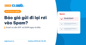 Báo giá gửi đi lại rơi vào spam