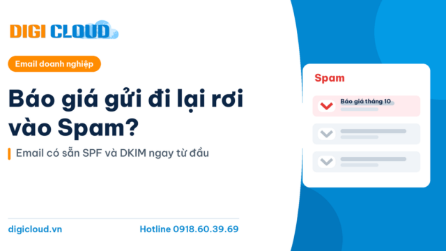 Báo giá gửi đi lại rơi vào spam