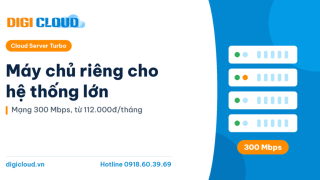 Máy chủ riêng cho hệ thống lớn