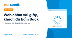 Web chậm vài giây khách đã bấm back