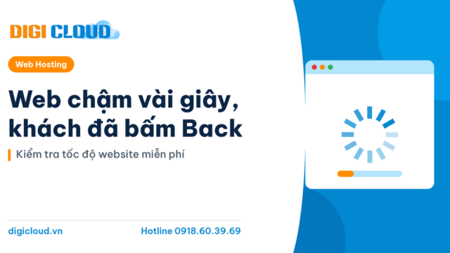 Web chậm vài giây khách đã bấm back
