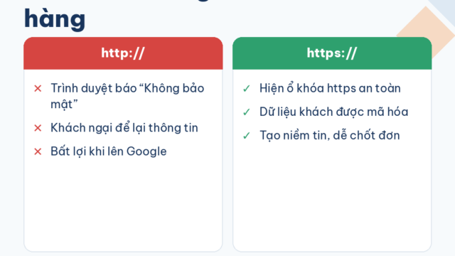 SSL – ổ khóa giữ chân khách hàng