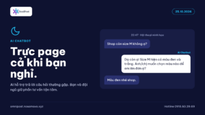 AI Chatbot – trợ lý trực page cả khi bạn nghỉ